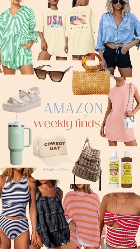 Amazon Weekly Finds 🤍💫







Amazon, Amazon Finds, Fashion, Summer Fashion


#LTKItBag #LTKSeasonal #LTKStyleTip
