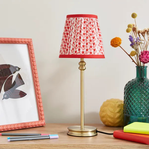 Pride & Joy Candlestick Table Lamp | Dunelm