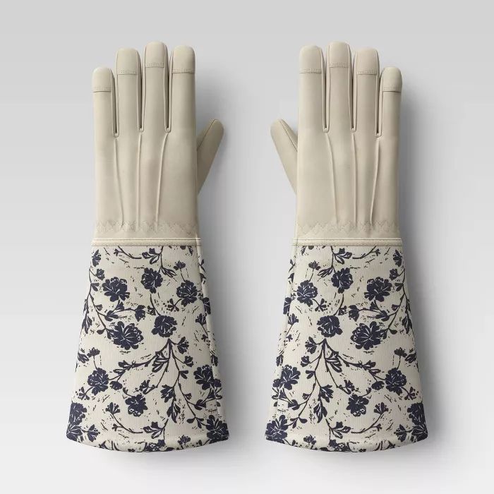 Roepickers Work Gloves Blue Floral - Smith & Hawken™ | Target