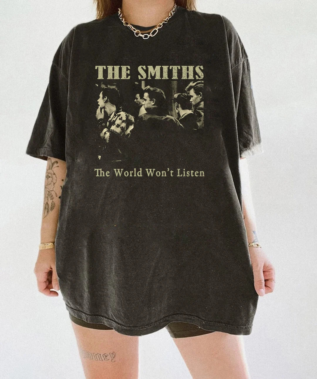 Vintage the Smiths Aesthetic Inpsired Tee, the Smiths the World Won't Listen Shirt - Etsy | Etsy (US)