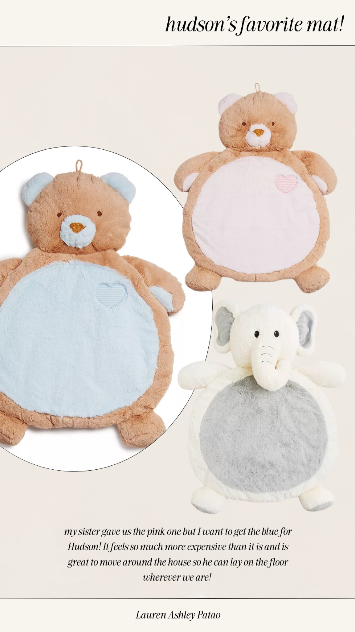 Hudson’s favorite mat and it’s so comfortable. Would make a great baby shower gift  

#LTKBaby #LTKFindsUnder100