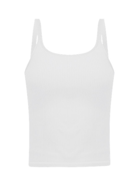 Ebb to Street Scoop-Neck Cropped Tank Top *Light Support, B/C Cup | Women's Sleeveless & Tank Top... | Lululemon (US)