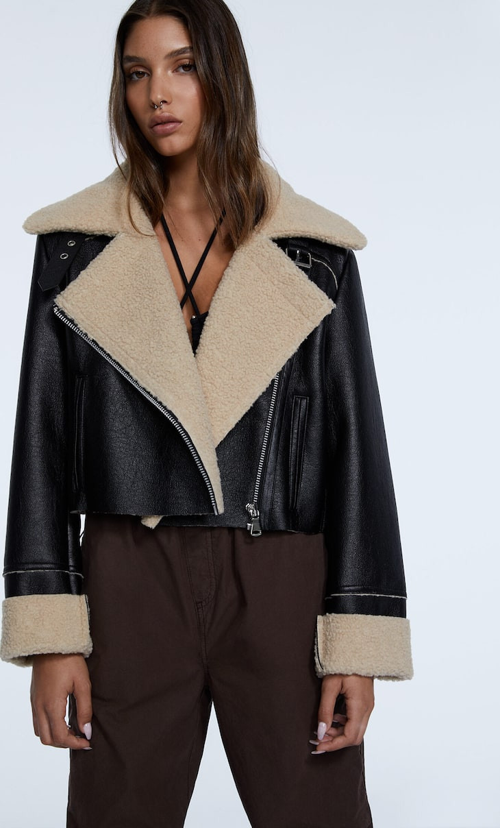 Doubleface Jacke - Mode für Damen | Stradivarius Deutschland | Stradivarius DE