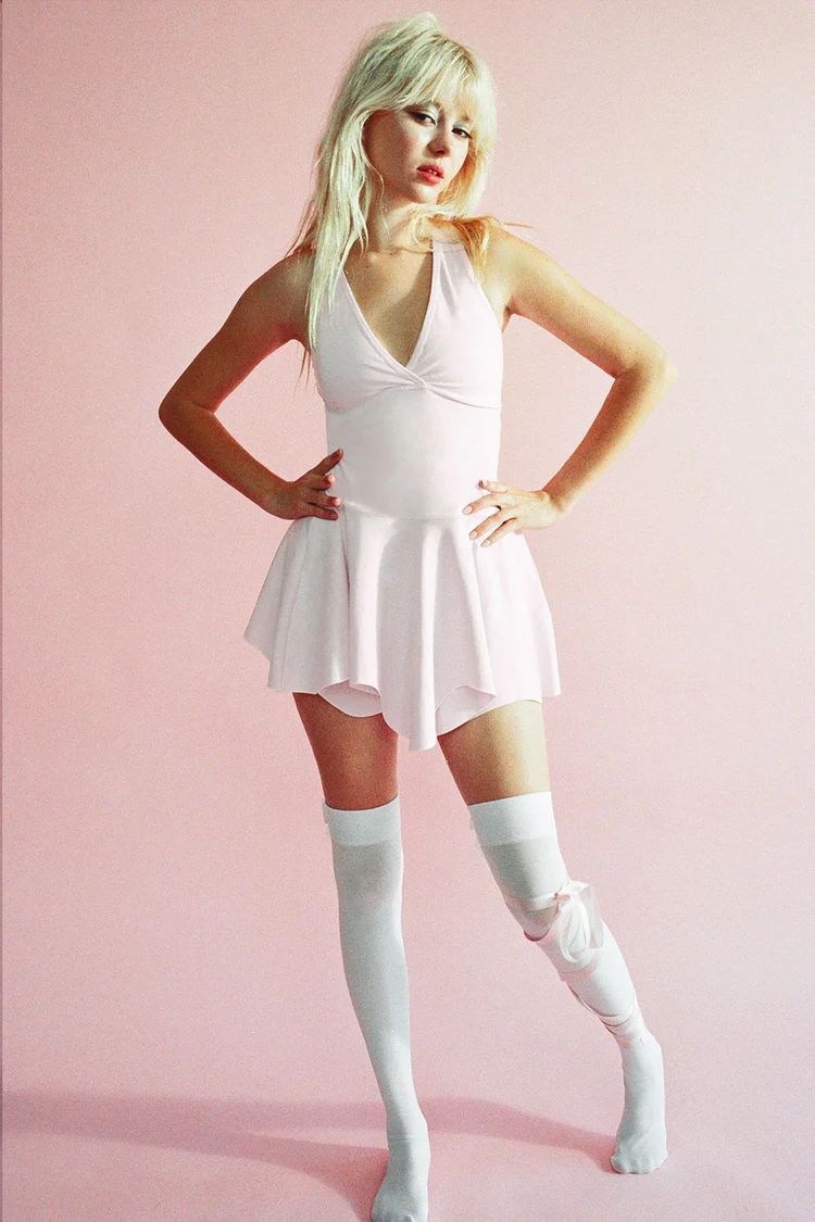 Pirouette Racerback Dress - Icy Pink | Frankies Bikinis