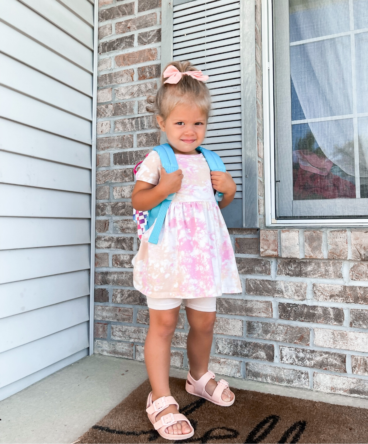 Toddler girls “back to school” look for a fun filled day of getting mommy all to herself! 

#toddlergirlstyle #toddlergirlfashion #salefinds #targetstyle #looksforless 

#LTKBacktoSchool #LTKkids #LTKfamily
