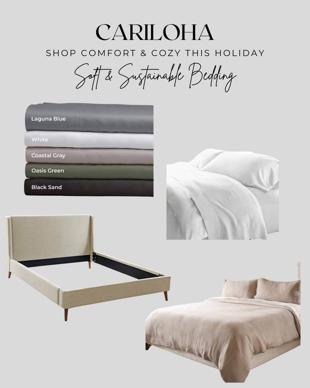 Holiday gifts, bedding, loungewear, sleepwear, sale, cozy, gift ideas, Cariloha, cozy and comfortable 

#LTKHoliday #LTKCyberWeek #LTKHome