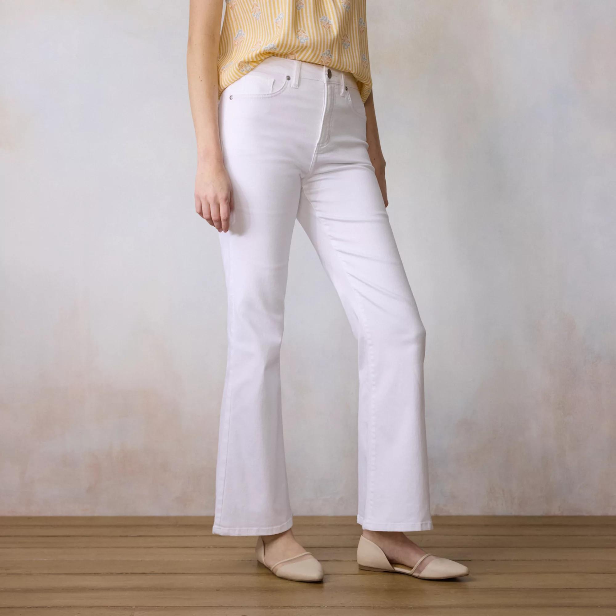 Women's LC Lauren Conrad Super High Rise Flare Jeans | Kohl's