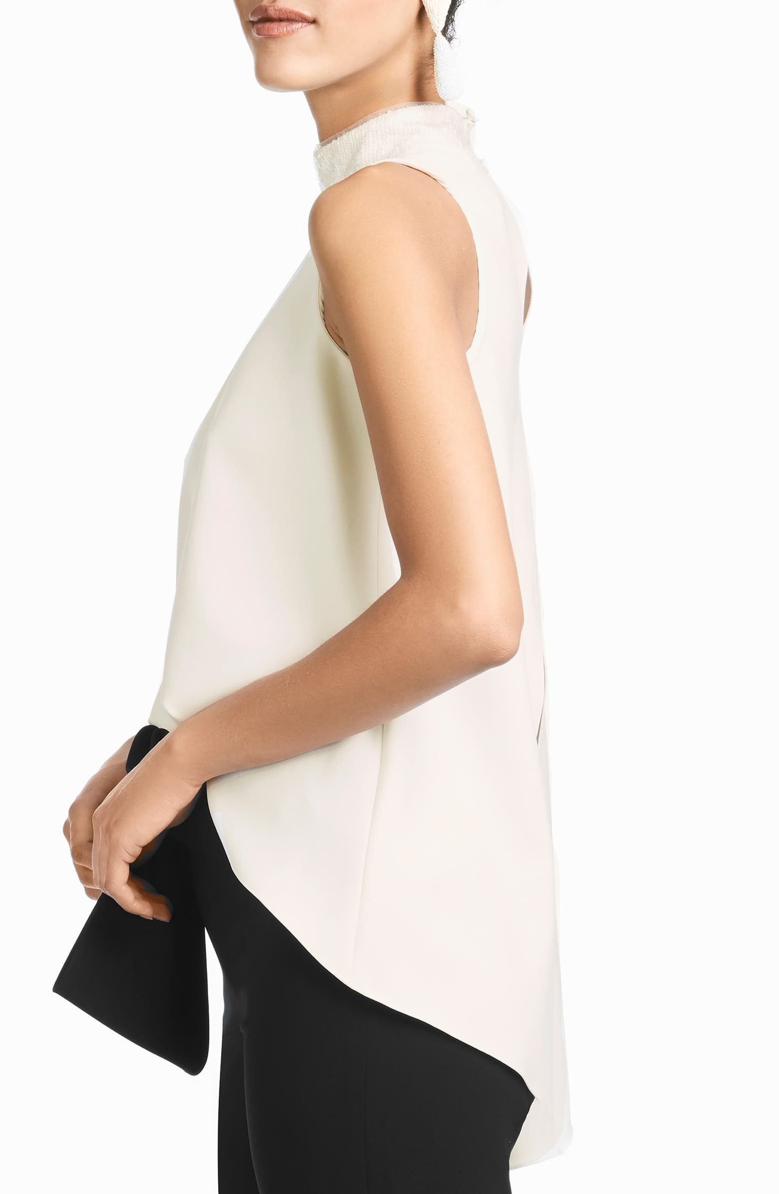 Keaton Sequin Neck Sleeveless Blouse | Nordstrom