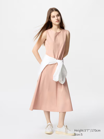 Ultra Stretch Dress (Sleeveless) | UNIQLO (UK)