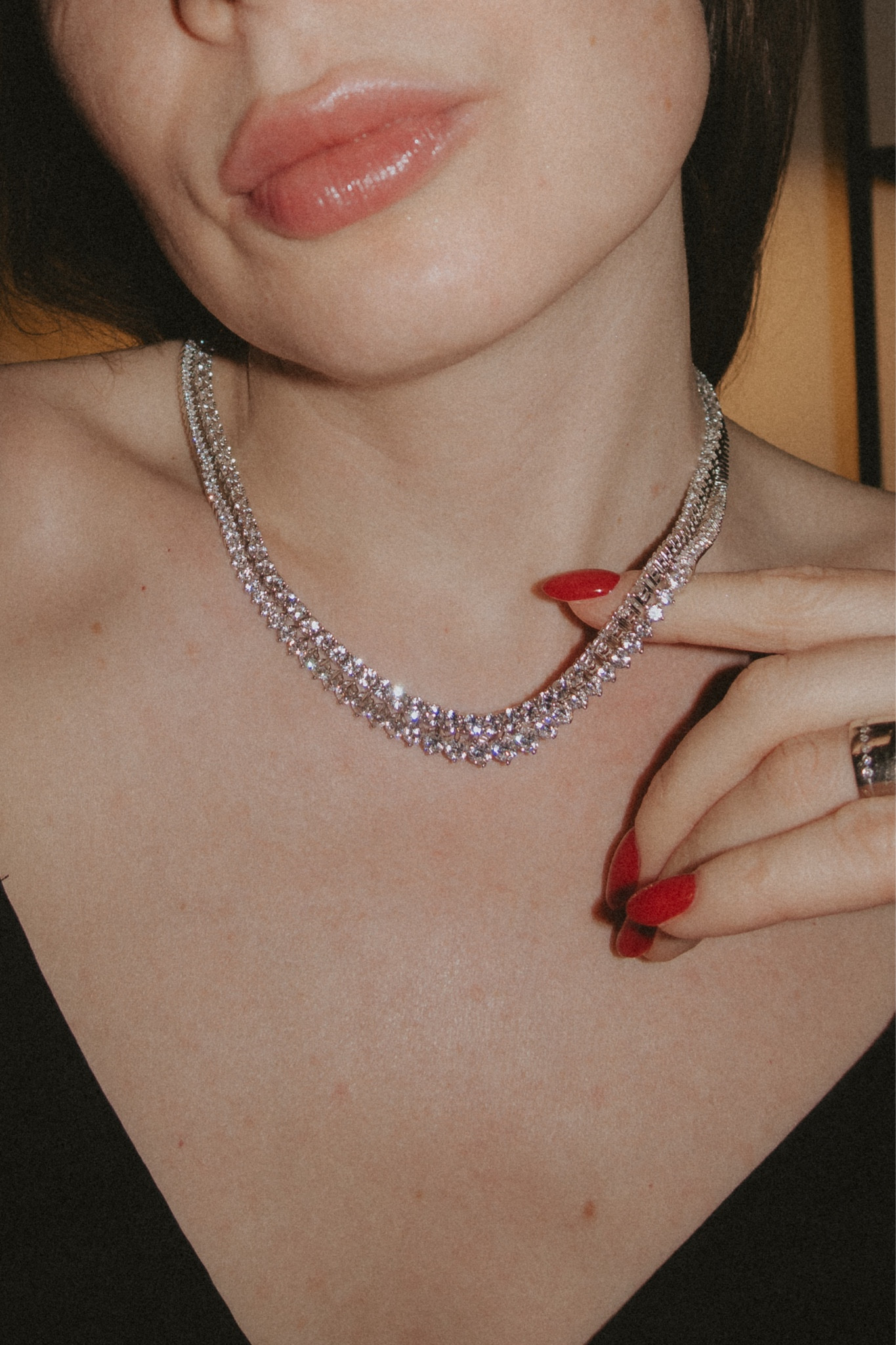 A tennis necklace is a timeless, chic and endlessly beautiful piece and is traditionally created with white gold and diamonds 💎 If you’re anything like me and you can’t stop at one go for lab created sapphires and CZ: they shine just as brightly but are so much more affordable! Sterling silver is a great alternative to white gold it: it won’t tarnish and it’s super easy to clean if it gets the patina. #LTKGiftGuide

#LTKstyletip #LTKwedding