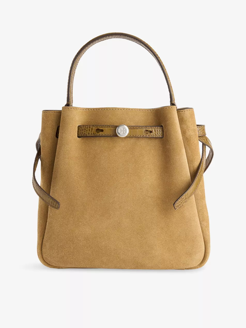 Romy Suede Bucket Bag | Selfridges