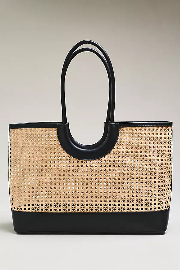 Shiraleah Lyra Woven Tote Bag | Anthropologie (US)
