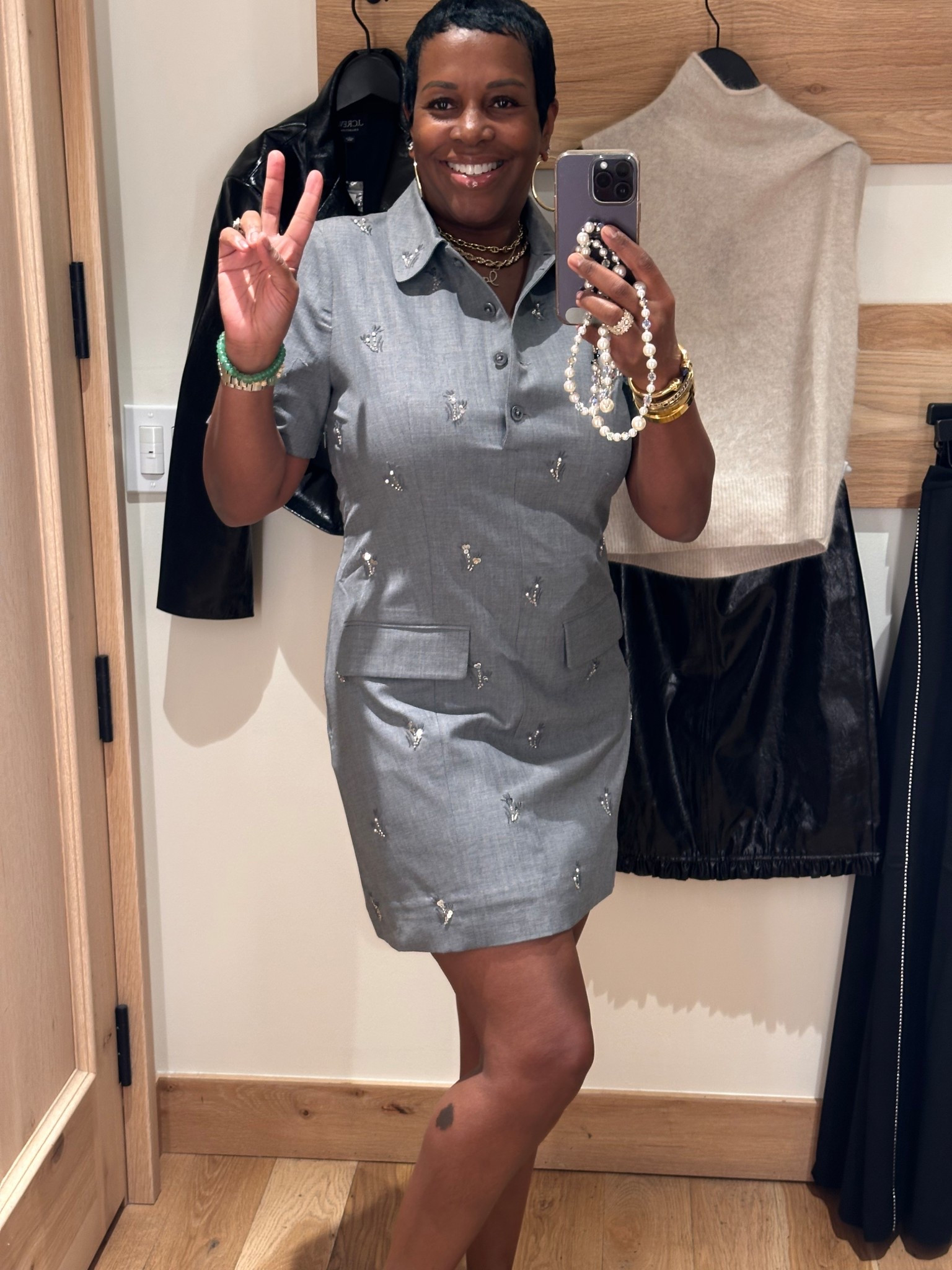 We love embellishments!  This is the cutest fall dress! #LTKstyle #LTKfashion #fallfashion #fallstyle #jcrew