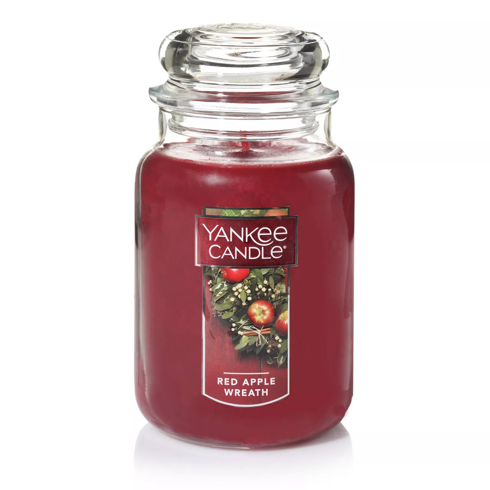 Yankee Candle Red Apple Wreath 22-oz. Large Candle Jar, Dark Red | Kohl's