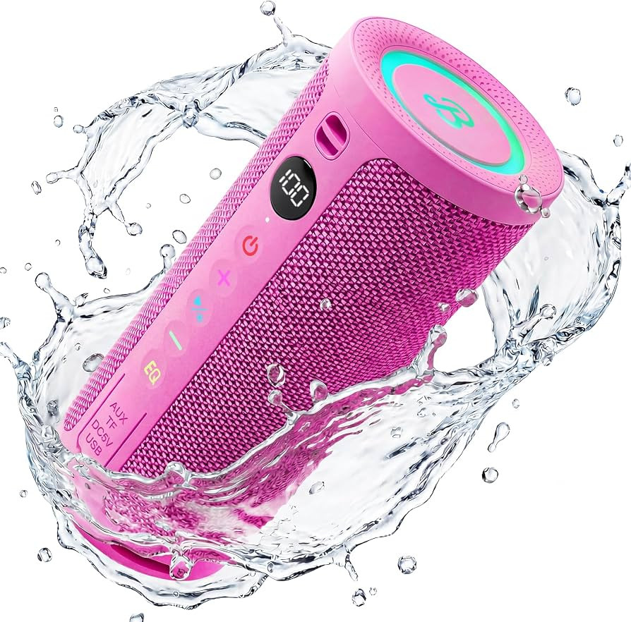BassBloom Roar 3 Portable Bluetooth Speaker,20W Powerful Sound with JIKE Bass,IPX6 Waterproof,24H... | Amazon (US)