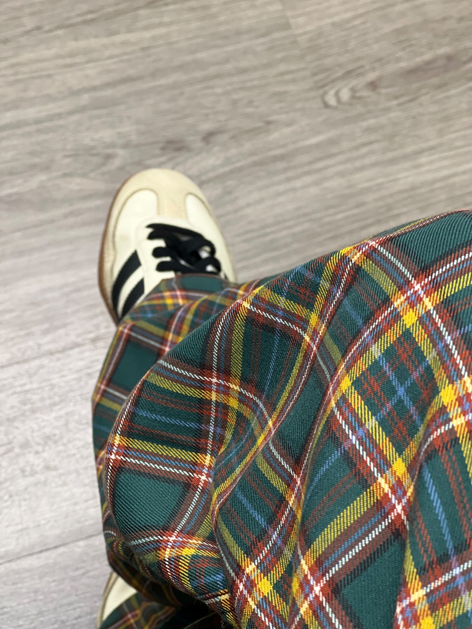 Loving this combo! #pants #sambas #freepeople #ootd

#LTKootd #LTKOver40 #LTKGiftGuide