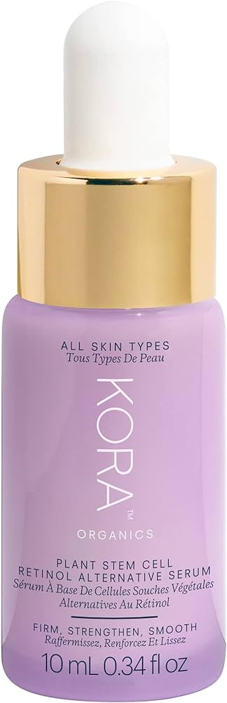 KORA Organics Plant Stem Cell Retinol Alternative Serum | Smooth & Restore | Certified Organic | ... | Amazon (US)