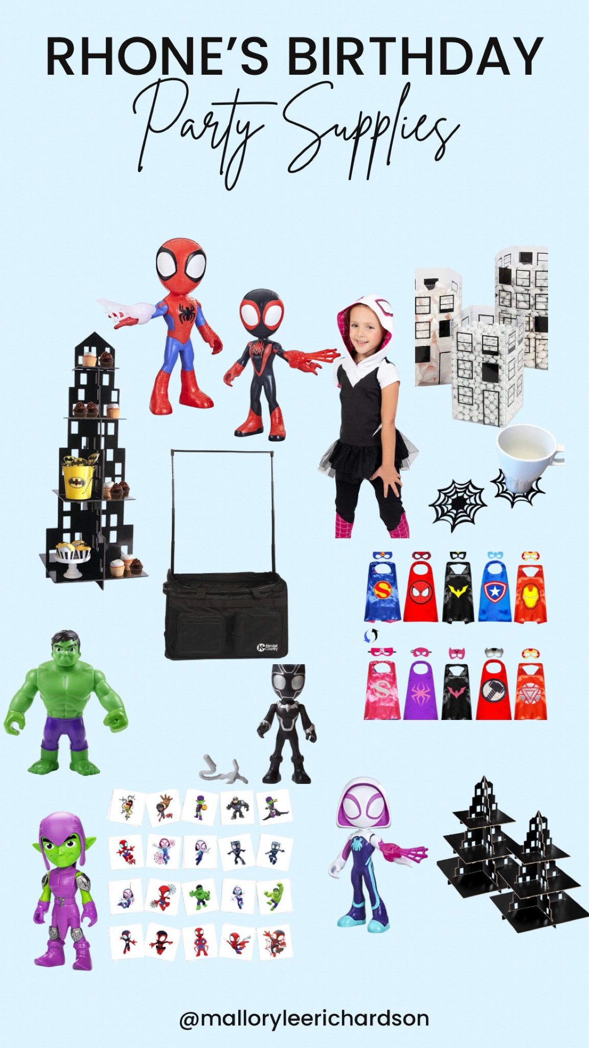 Part 1 of the party decor and supplies for Rhone’s party! 
party, decorations, superhero, spidey, spider-man, kids, birthday

#LTKparties #LTKfamily #LTKkids