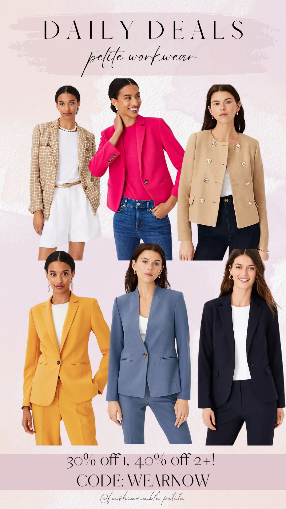 The Petite Cutaway Blazer in Bi-Stretch