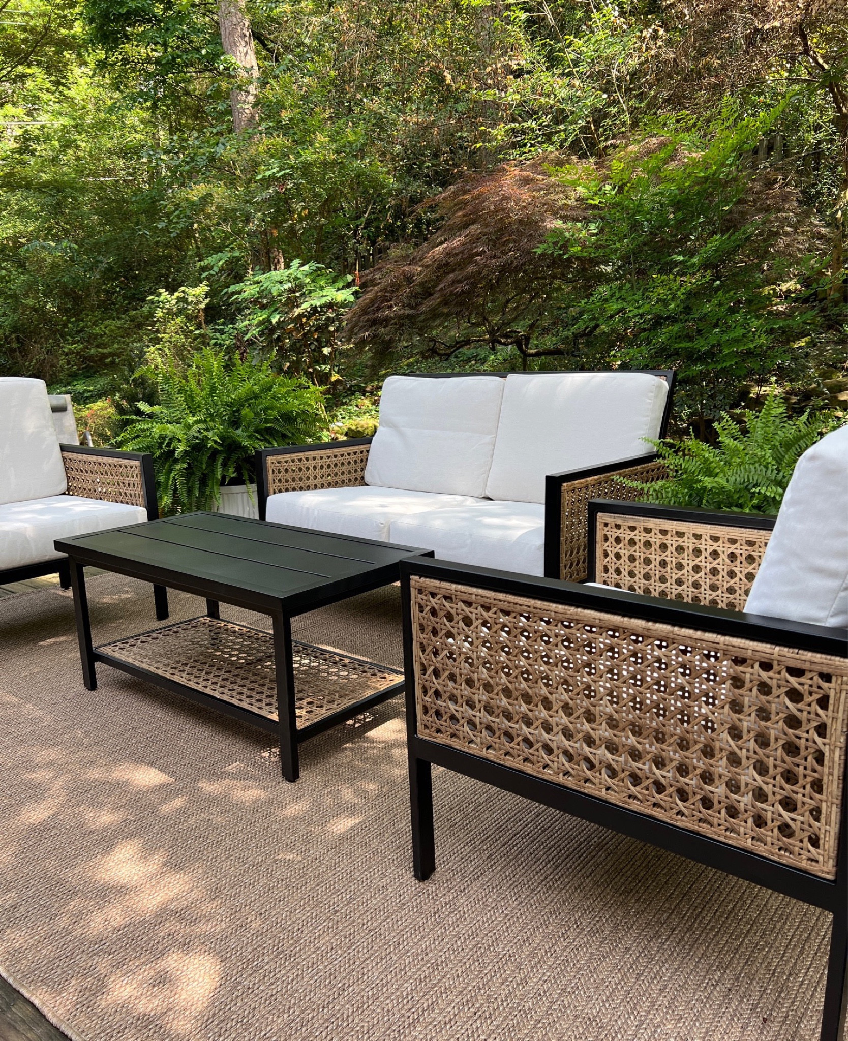 Walmart patio update! Such a great price for this set! 

Walmart,Walmart home, Walmart outdoor, Walmart patio, patio furniture, outdoor furniture, balcony, porch, deck, patio, seasonal refresh, outdoor rug, outdoor pillow, drink dispenser, planter
 #walmarthome 


#LTKSeasonal #LTKhome #LTKstyletip
