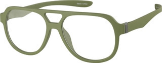 Zenni Aviator Glasses Green Plastic Full Rim Frame | Zenni Optical (US & CA)