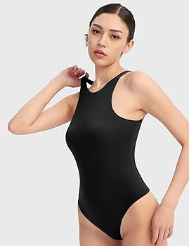 Amazon.com: PUMIEY Bodysuits for Women Summer Tops Body Suits Women Clothing Sleeveless Tank Top ... | Amazon (US)