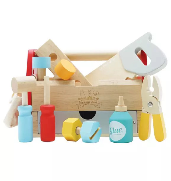 Le Toy Van Tool Box & Wooden Tools - 11 Accessories | Janie and Jack