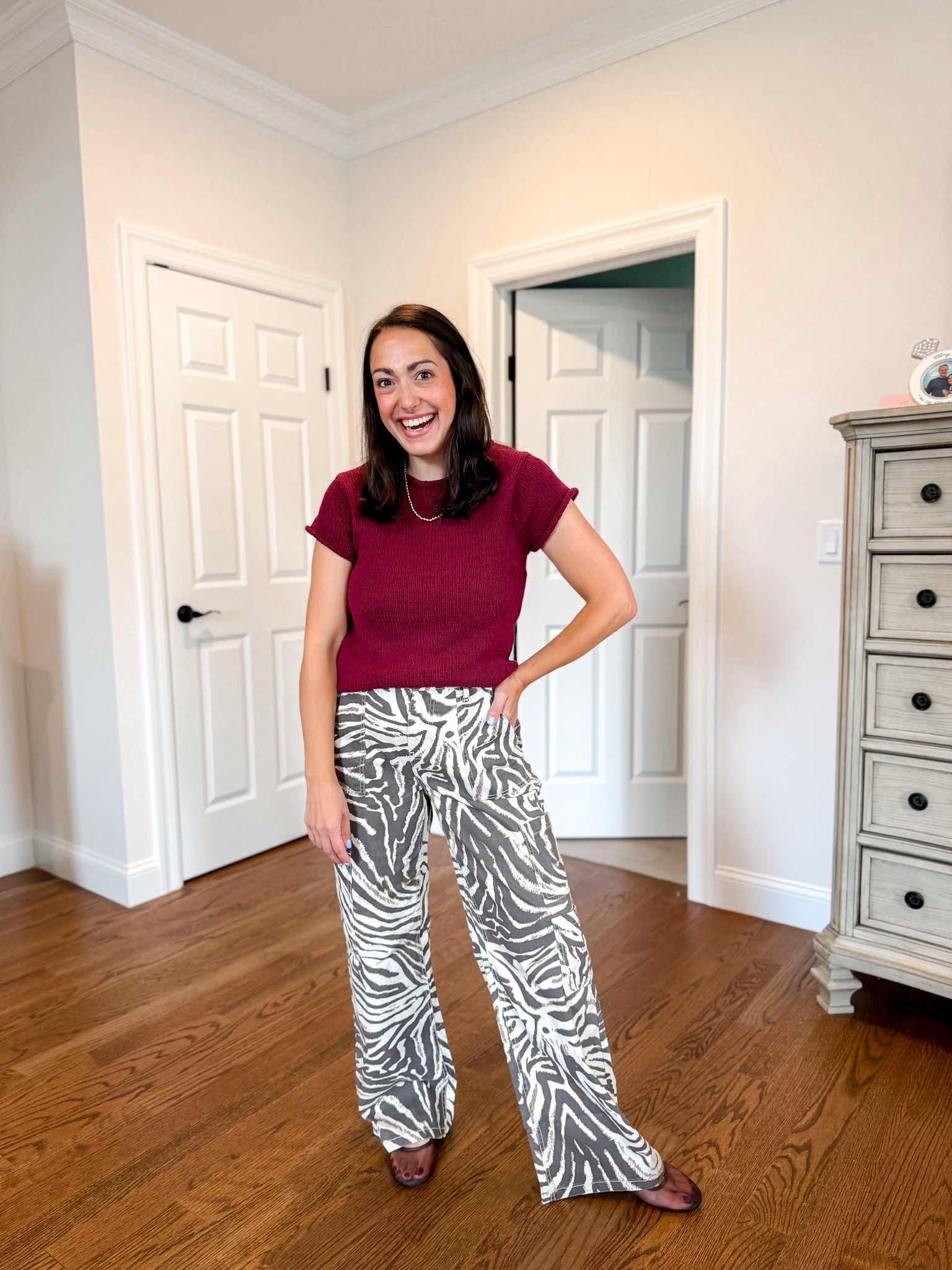 Walmart teacher workwear outfit 
Top: small
Pants: small short ￼

#LTKPetite #LTKWorkwear #LTKSeasonal