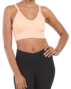 Made In Usa V-neck Long Bra | Women | Marshalls | Marshalls