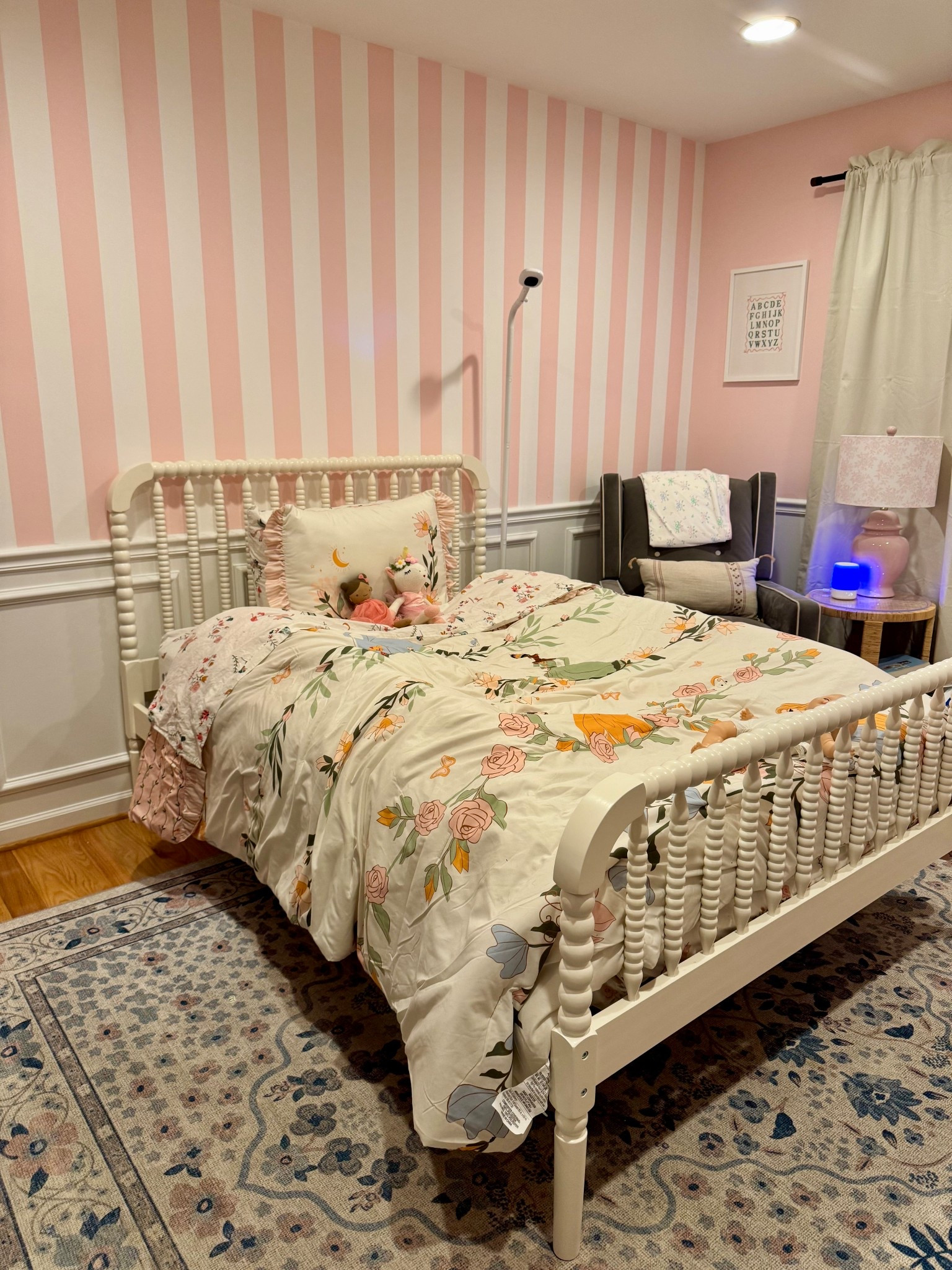 Toddler big girl bed update! Wooden Spindle bed at a great price Jenny lind

#LTKHome #LTKKids #LTKBaby