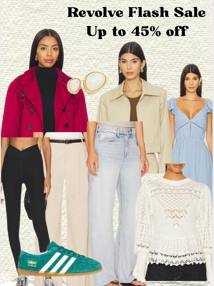 Revolve is having a flash sale! Get up to 45% off designer finds.  

 #LTKOver40 #LTKSaleAlert #LTKBeauty