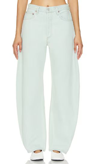 Luna Pieced Jean in Mint | Revolve Clothing (Global)