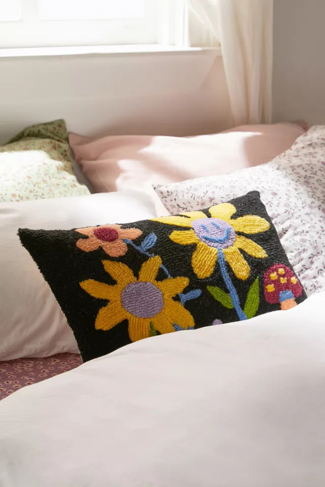 ‘90s Daisy Bolster Pillow | Urban Outfitters (US and RoW)