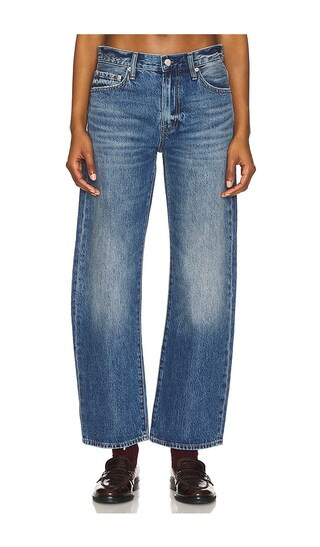 Lexi Mid Rise Straight in Transcend | Revolve Clothing (Global)