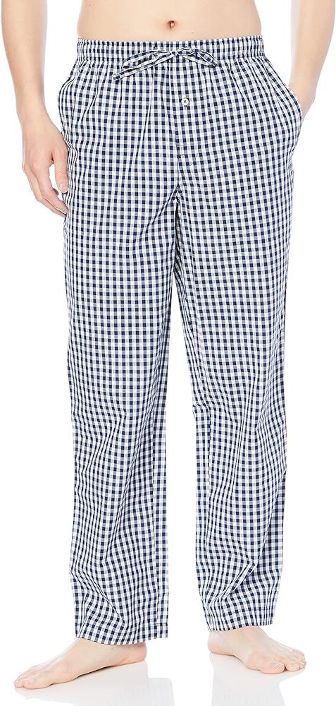 Amazon Essentials Men's Straight-Fit Woven Pajama Pant | Amazon (US)