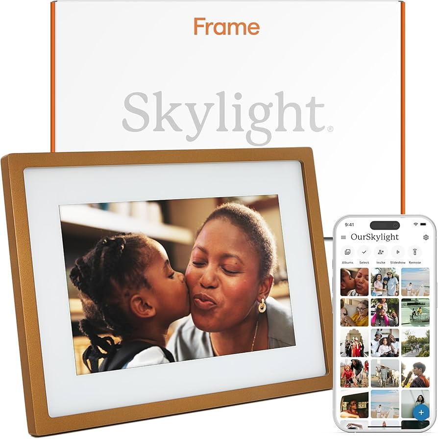 Skylight Digital Picture Frame - WiFi Enabled with Load from Phone Capability, Touch Screen Digit... | Amazon (US)