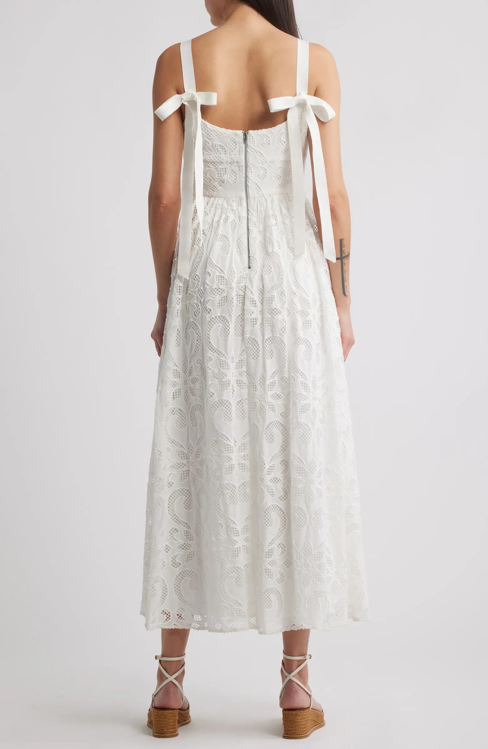 Maryl Open Stitch Sleeveless Maxi Dress | Nordstrom