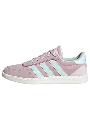 adidas Boys Breaknet Sleek Sneakers Shoes - White | Amazon (US)