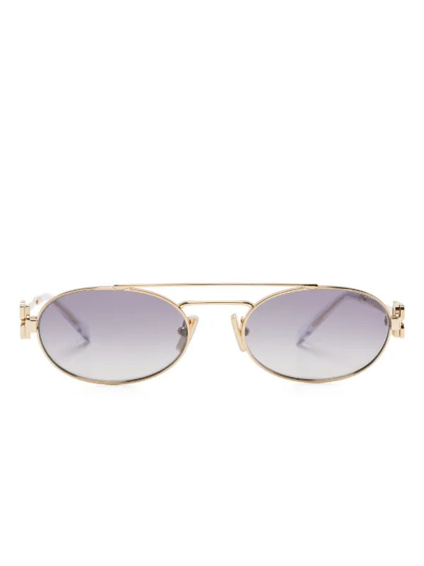 oval-frame sunglasses | Farfetch Global