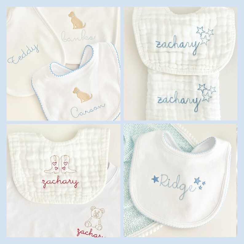 Boys Baby Bib - Etsy | Etsy (US)