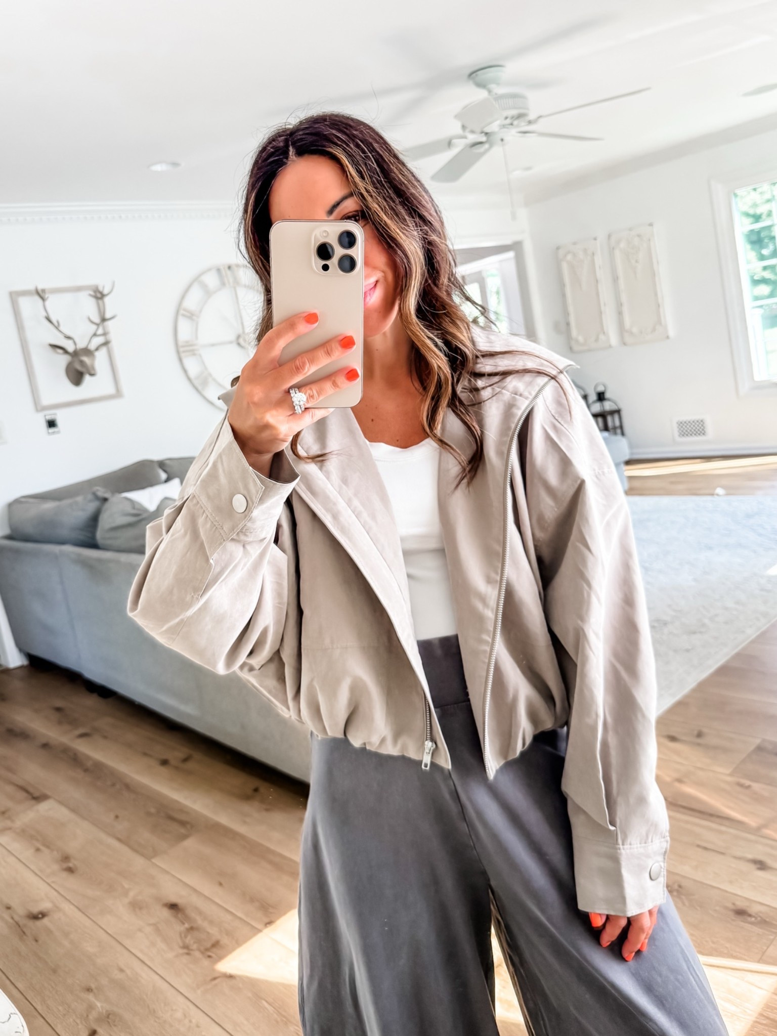Small fall jacket

#LTKOver40
