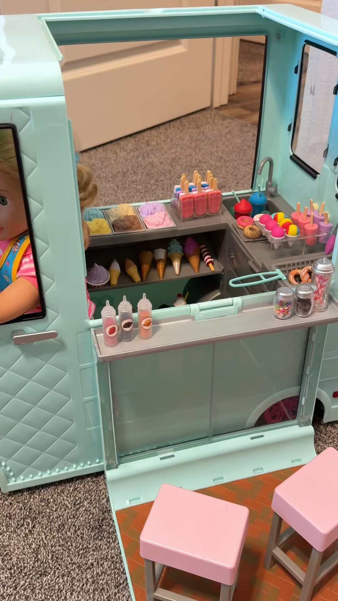 Setting up Our Generation Ice Cream Truck🍦🍧🍩🍨 

#LTKVideo #LTKGiftGuide #LTKKids