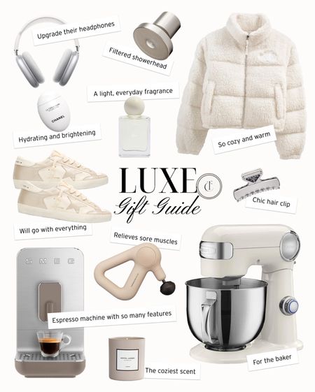 Luxe gift guide: splurge-worthy gifts! 

Gift ideas, gifts for her, north face jacket, Amazon finds, smeg coffee maker, golden goose sneakers 

#LTKstyletip #LTKGiftGuide #LTKHoliday