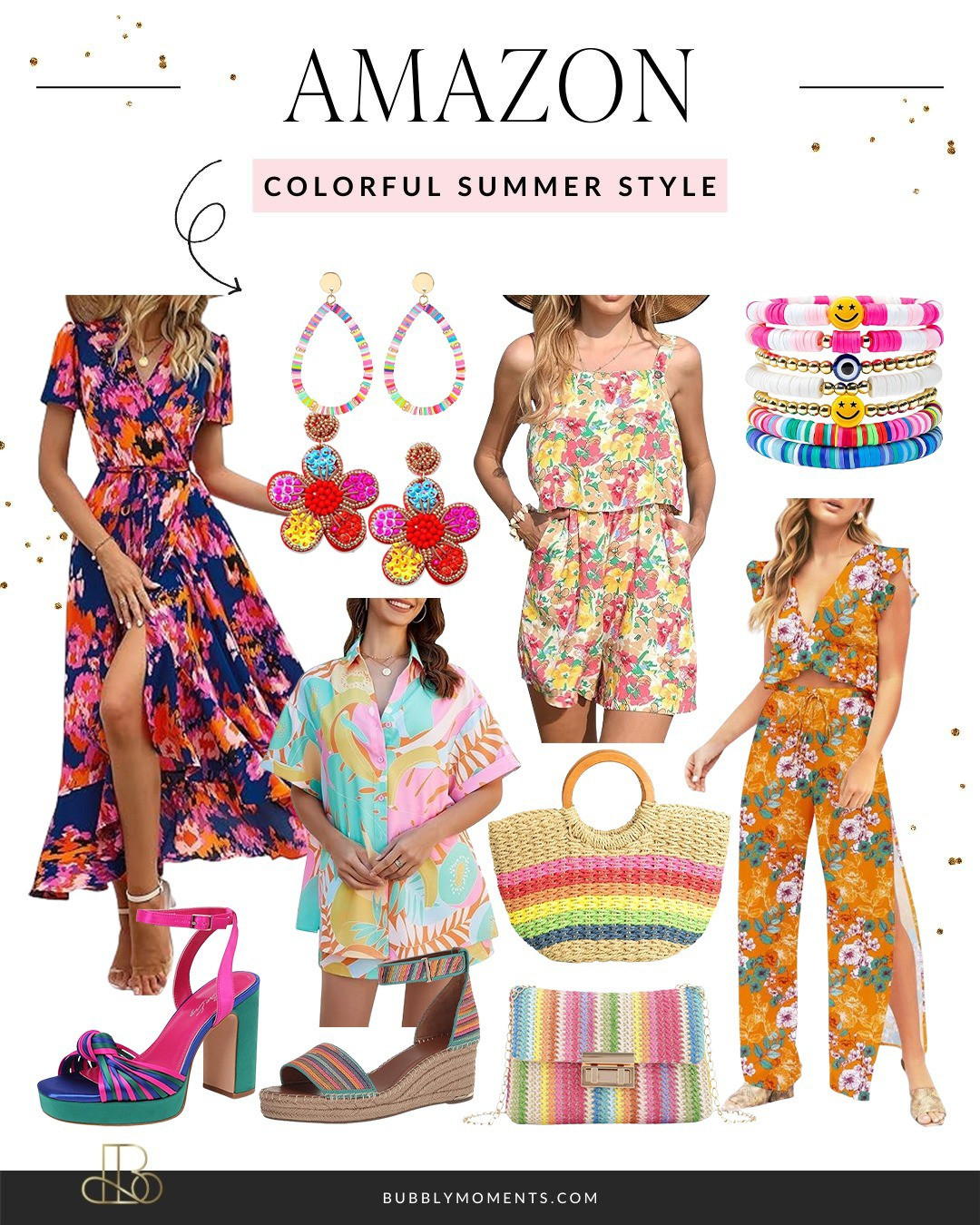 Brighten up your wardrobe with our Amazon Colorful Summer Style picks! Discover a curated selection of vibrant and trendy pieces perfect for the warm weather. From bold sundresses and playful tops to eye-catching swimwear and statement accessories, these items are designed to make you stand out. Embrace the joy of summer with colors that pop and styles that turn heads. Whether you're planning a beach day, a backyard BBQ, or a night out, our colorful summer styles will keep you looking fabulous and feeling great. Shop now to find your new favorite summer outfits and add a splash of color to your wardrobe! #LTKstyletip #LTKfindsunder100 #LTKfindsunder50 #ColorfulSummer #AmazonFashion #SummerStyle #BrightAndBold #FashionInspo #AmazonFinds #SummerOutfits #BeachReady #SummerWardrobe #AmazonStyle #FashionTrends #ShopNow #AmazonShopping #VibrantFashion #SummerVibes #OOTD #StyleInspo

