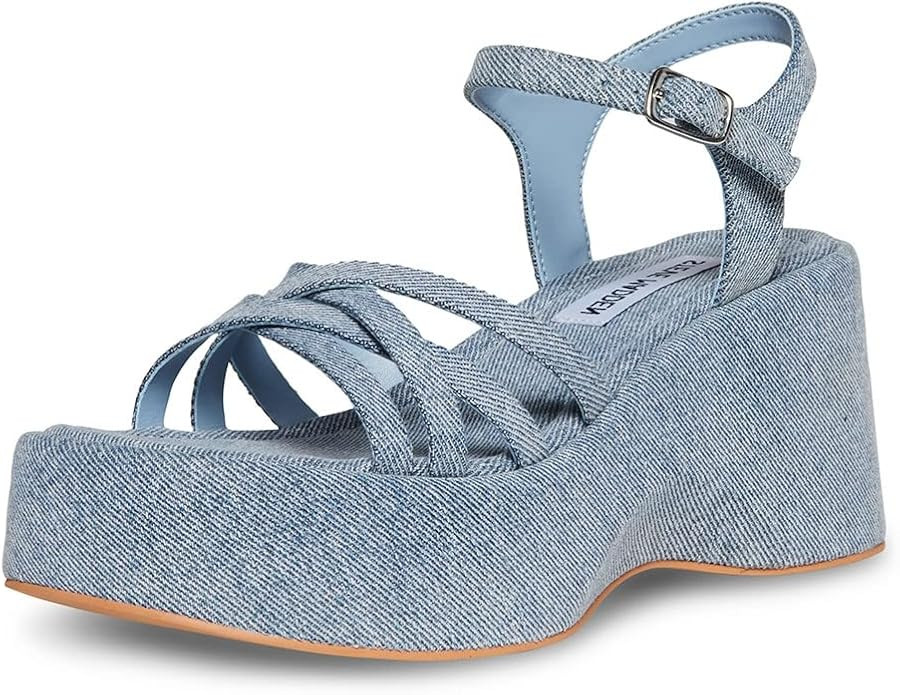 Steve Madden Women's Crazy Heeled Sandal | Amazon (US)