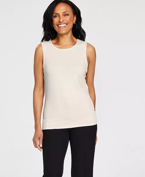 Women's Crewneck Layering Tank Top | Macy's