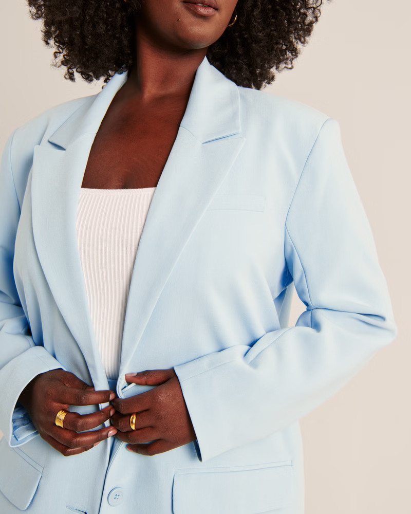 Boyfriend Suiting Blazer | Abercrombie & Fitch (US)