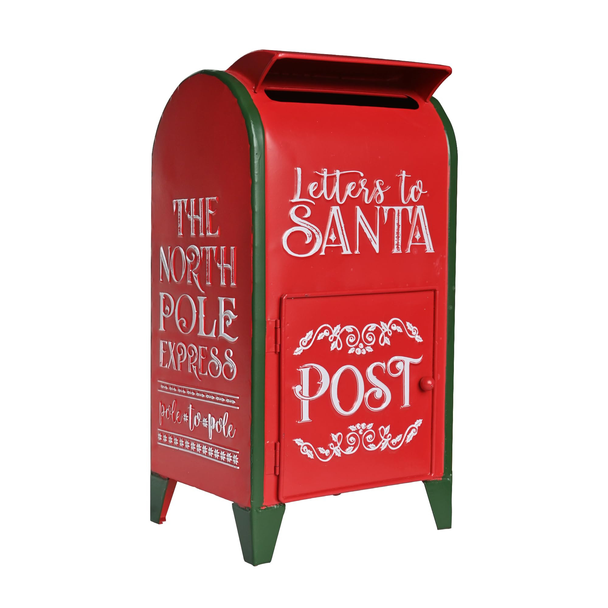 Letters to Santa Mailbox North Pole Post Vintage Mailbox Letters Decoration Christmas Farmhouse D... | Amazon (CA)
