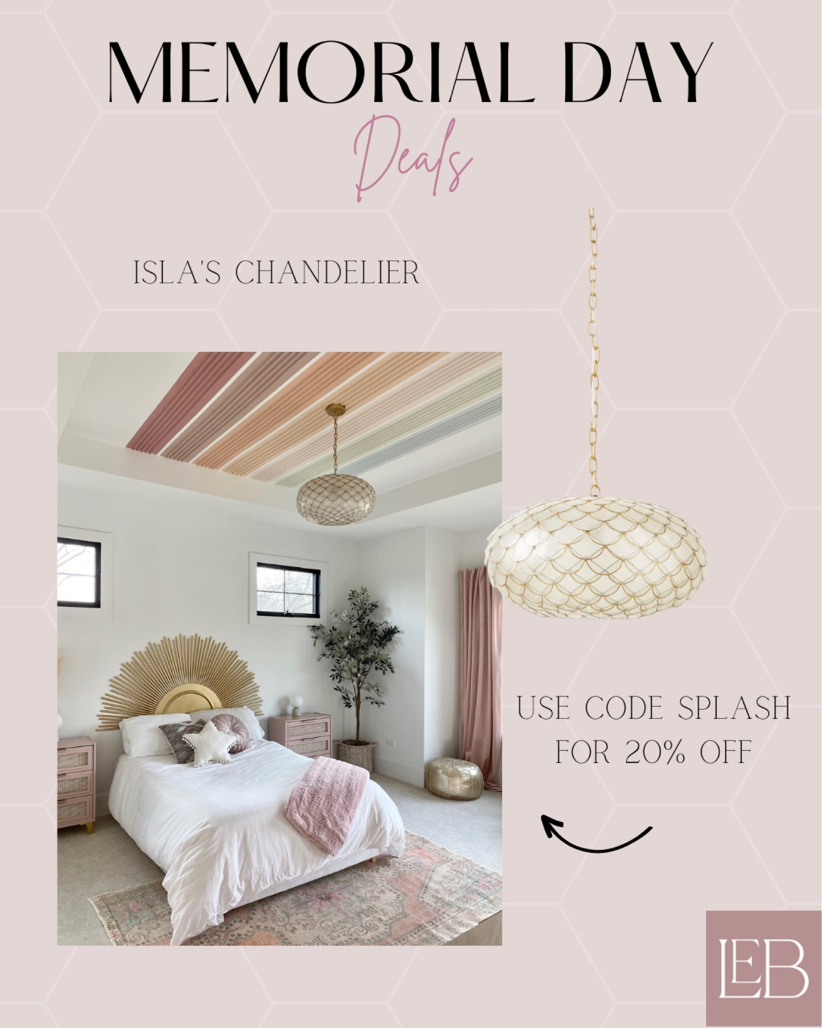 Shop Memorial Day deals in my home!

Chandelier, Capiz chandelier, lighting, home decor

#LTKFind #LTKsalealert #LTKhome