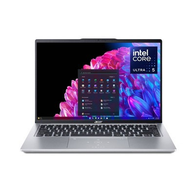 Acer Swift Go 16" FHD IPS Touch Screen Laptop - Intel Core Ultra 5 - 16GB RAM - 512GB Storage - Windows 11 - Silver (SFG16-72T-57PH) | Target